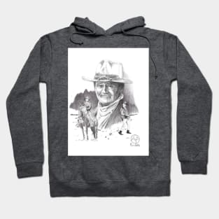 Western Icon John Wayne Hoodie